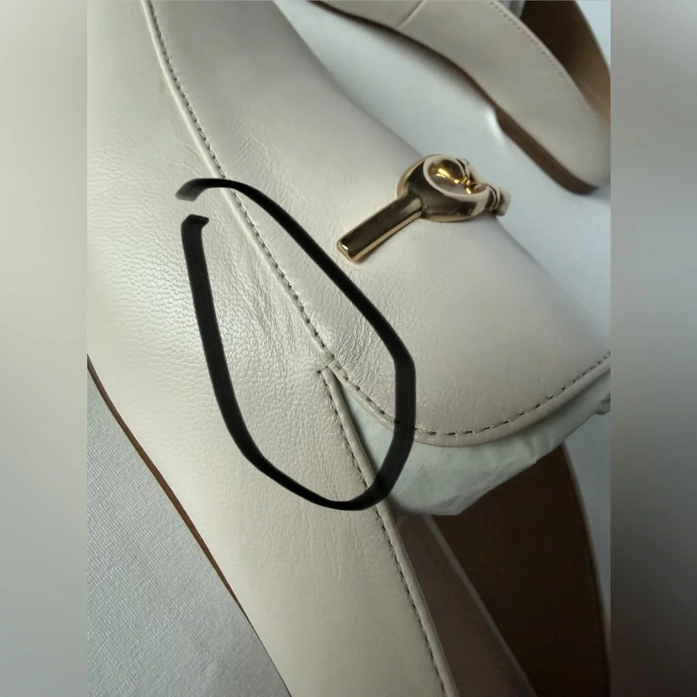 NWT Coach Sienna Slide Sandal Gold/Chalk , not white Size 10B C5770 - Picture 10 of 14